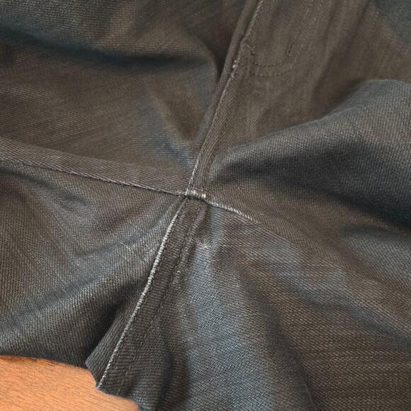 Naked & Famous Denim Black Slim Straight Jeans - Picture 10 of 11